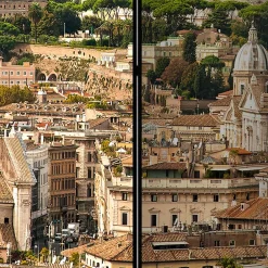 Wohnen Wohnzimmer-Regale*Rom Fotomotiv Paravent Stadt & Petersdom - Penanza