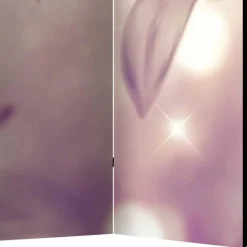 Wohnen Romantik Paravent mit Lilien Motiv - Narela