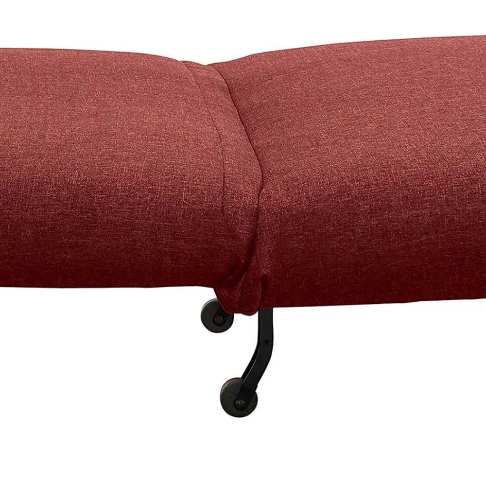 Wohnen Sofas|Sofa*Roter Schlafsessel ohne Armlehnen - Mysore