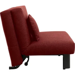 Wohnen Sofas|Sofa*Roter Schlafsessel ohne Armlehnen - Mysore