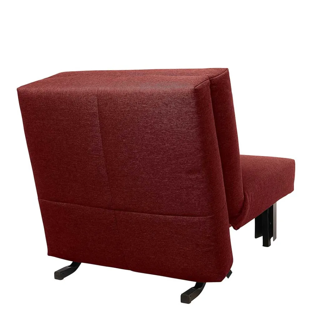 Wohnen Sofas|Sofa*Roter Schlafsessel ohne Armlehnen - Mysore