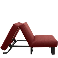 Wohnen Sofas|Sofa*Roter Schlafsessel ohne Armlehnen - Mysore