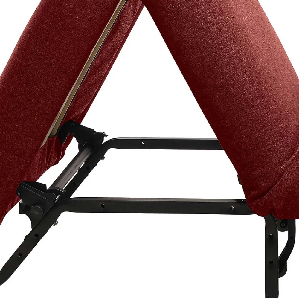 Wohnen Sofas|Sofa*Roter Schlafsessel ohne Armlehnen - Mysore