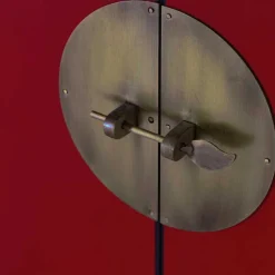 Wohnen Sideboards & Kommoden|Wohnzimmerschränke*Rotes Sideboard im Asia Style - Iscian