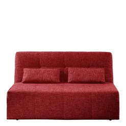 Wohnen Rotes Sofa mit Schlaffunktion & Bettkasten - Atan