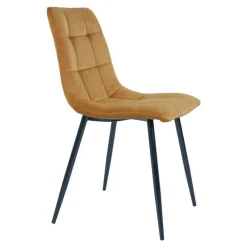 Wohnen Räuchereiche Tisch & 6 Stühle - Alouis (siebenteilig)