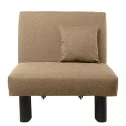 Wohnen Ruhesessel in Beige Stoff - Ofreda