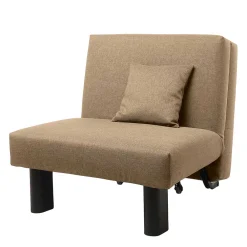 Wohnen Ruhesessel in Beige Stoff - Ofreda