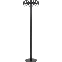 Wohnen Runde Design Standgarderobe mit 5 Haken - Oladrios