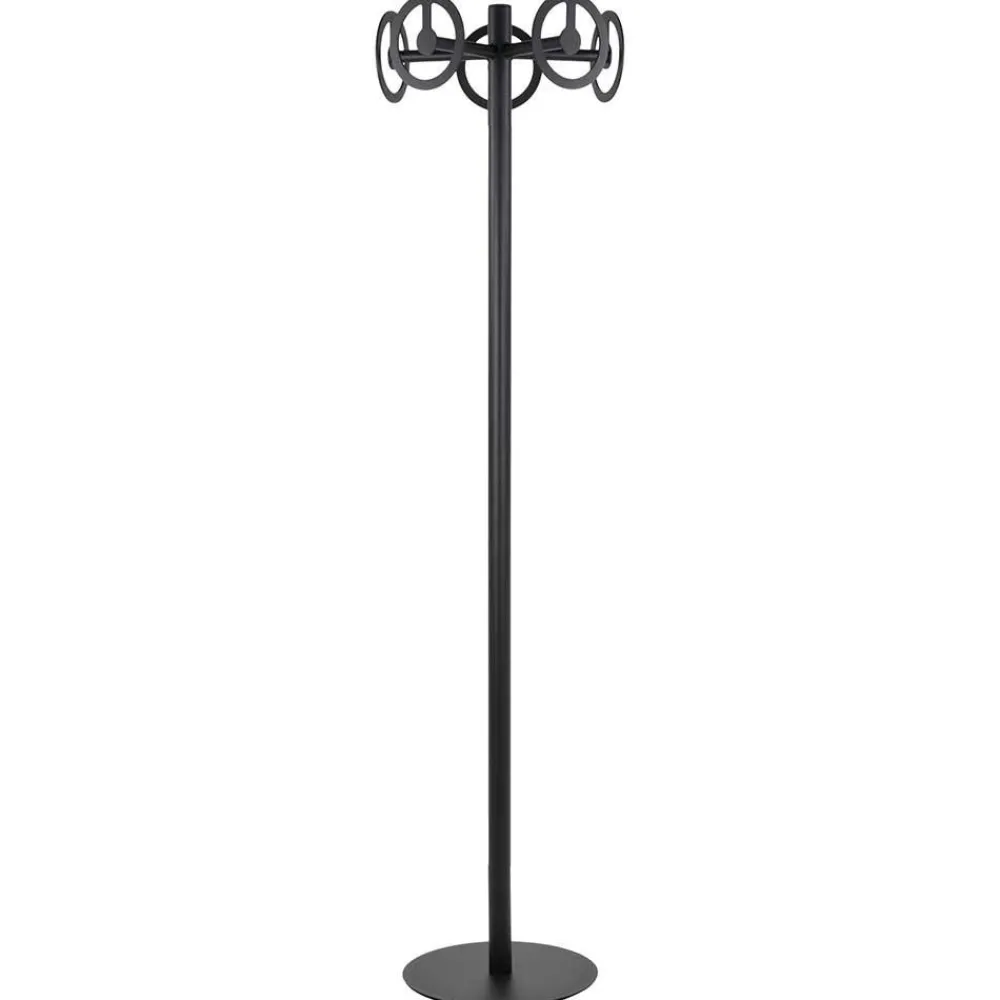 Wohnen Runde Design Standgarderobe mit 5 Haken - Oladrios