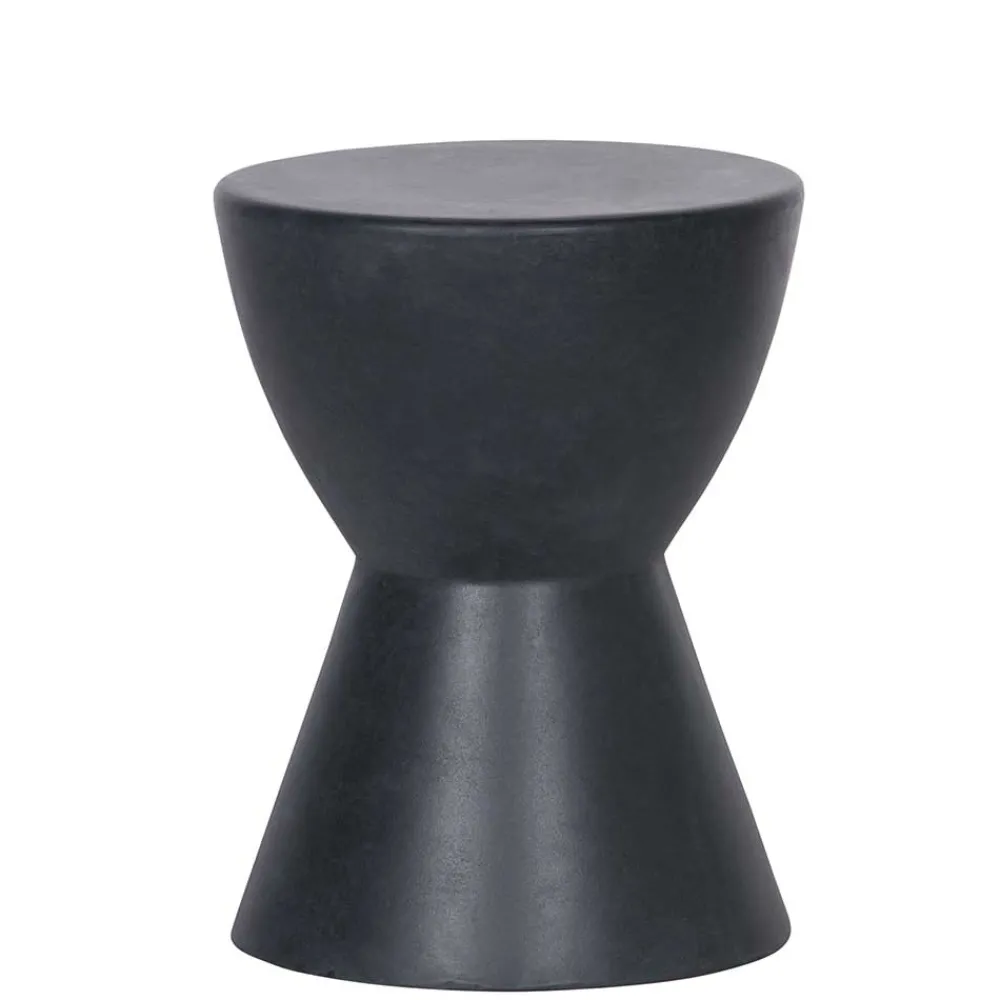 Wohnen Barhocker|Hocker*Runde Designhocker aus Tonfaser - Eterna (2er Set)