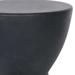 Wohnen Barhocker|Hocker*Runde Designhocker aus Tonfaser - Eterna (2er Set)