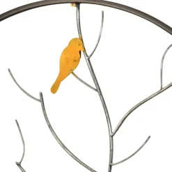 Wohnen Wandbilder*Runde Wanddeko Baum mit Vögeln - Azucar