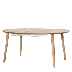 Wohnen Runder Ausziehtisch aus Wildeiche - Venice