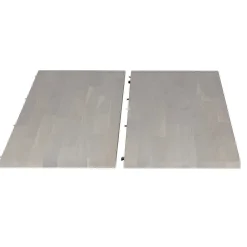 Wohnen Runder Ausziehtisch in Eiche Bianco - Guern