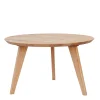 Wohnen Skandinavische Möbel|Couchtisch*Runder Couchtisch mit Schweizer Kante - Conturay