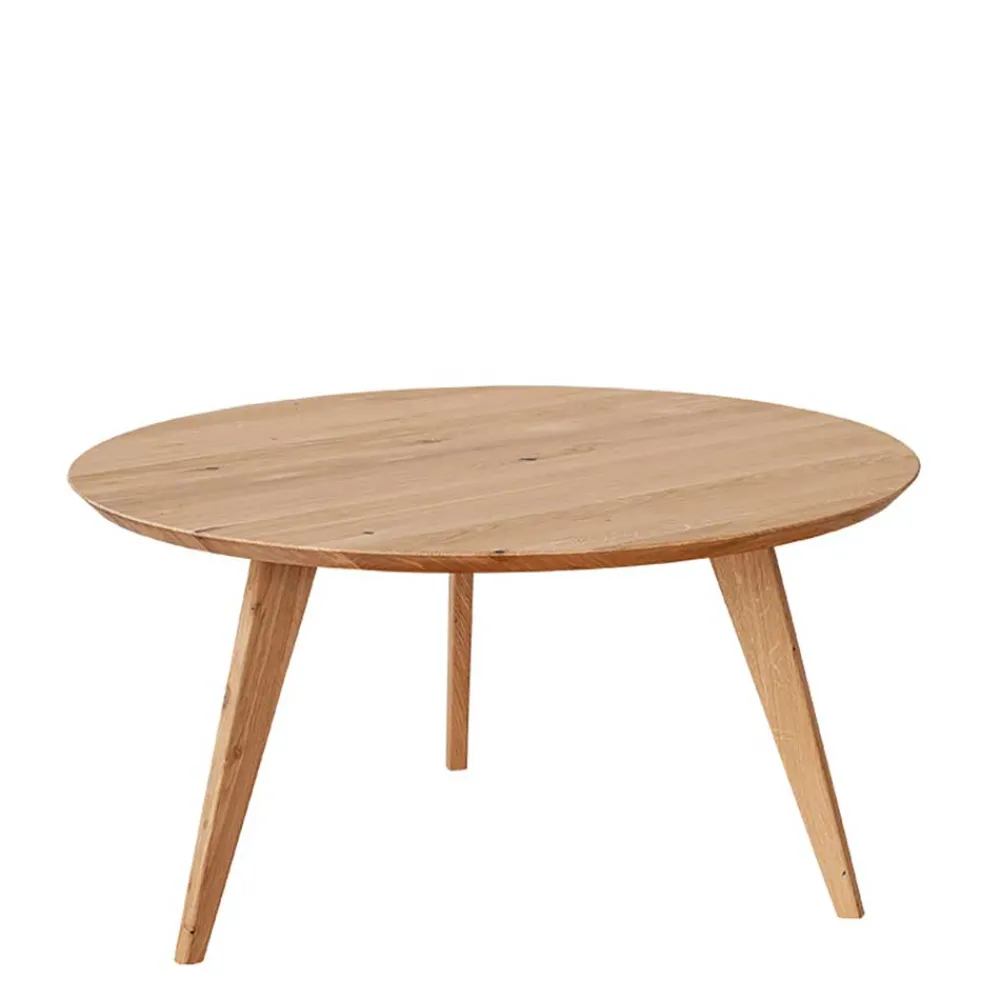 Wohnen Skandinavische Möbel|Couchtisch*Runder Couchtisch mit Schweizer Kante - Conturay
