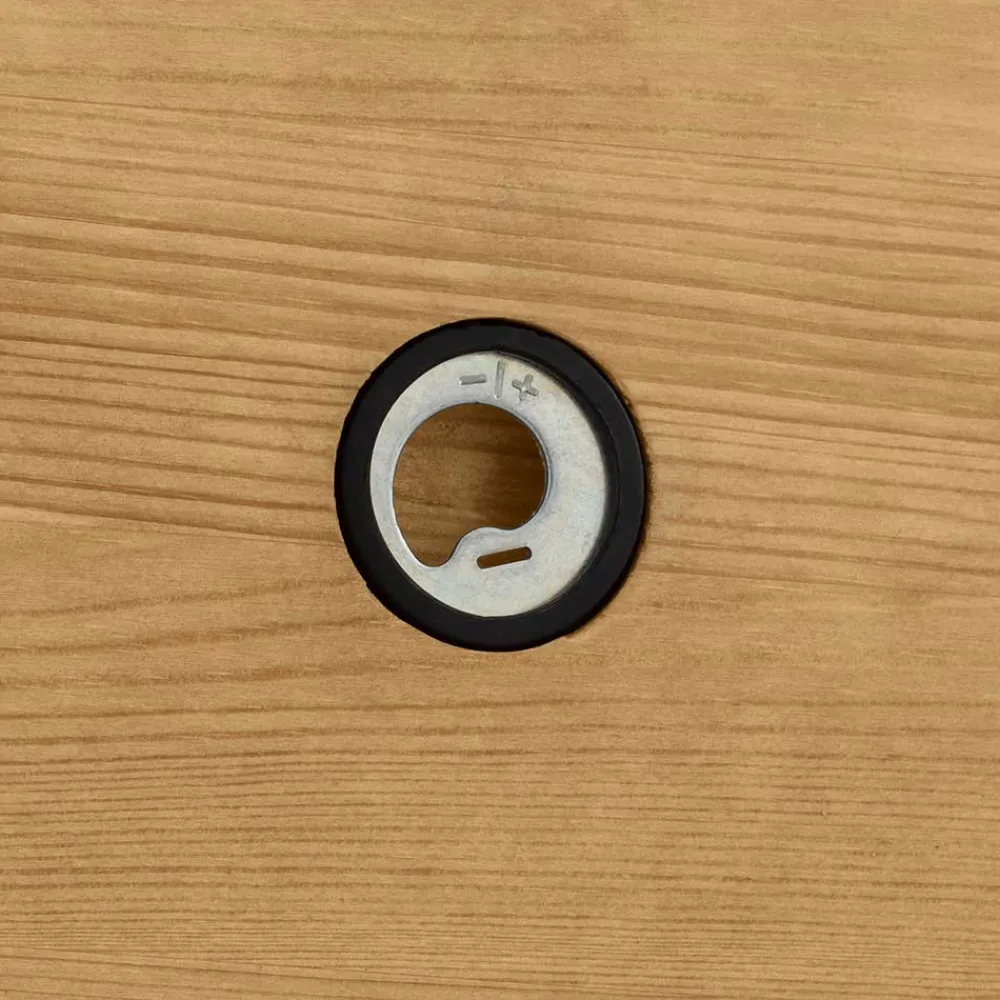 Wohnen Spiegel|Flurspiegel*Runder Flurspiegel mit Massivholzrahmen - Zavieca