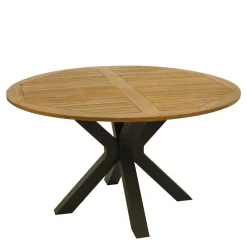 Wohnen Runder Gartentisch mit Spider Gestell - Orleans