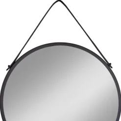 Wohnen Runder Hängespiegel mit 60 cm Durchmesser - Dresconio