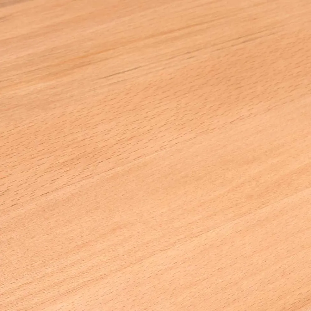 Wohnen Runder Holztisch mit Metallgestell - Francis