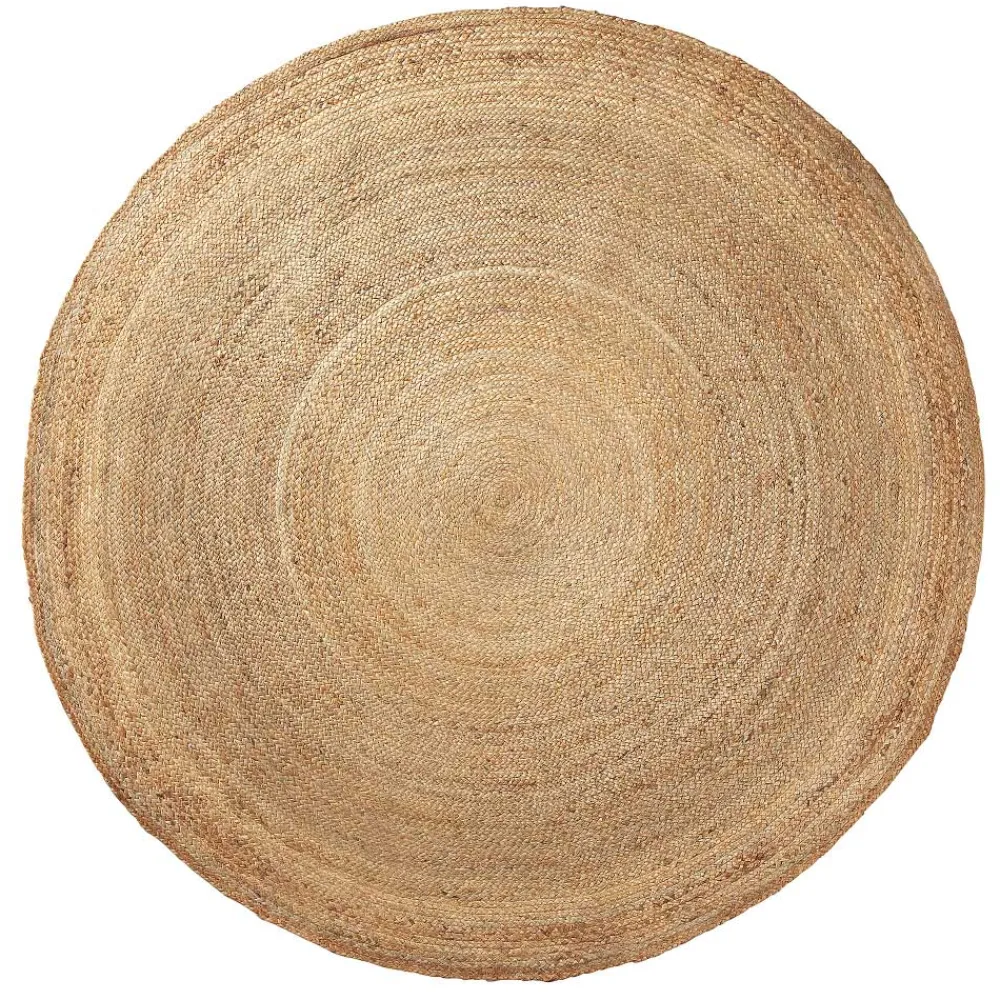 Wohnen Teppiche*Runder Naturfaserteppich aus Jute-Kordeln - Grandio