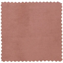 Wohnen Runder Samt Sitzhocker in Altrosa - Cessma