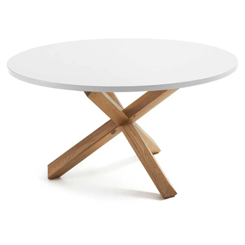 Wohnen Skandinavische Möbel*Runder Scandi Esstisch mit 135 cm Durchmesser - Avenza