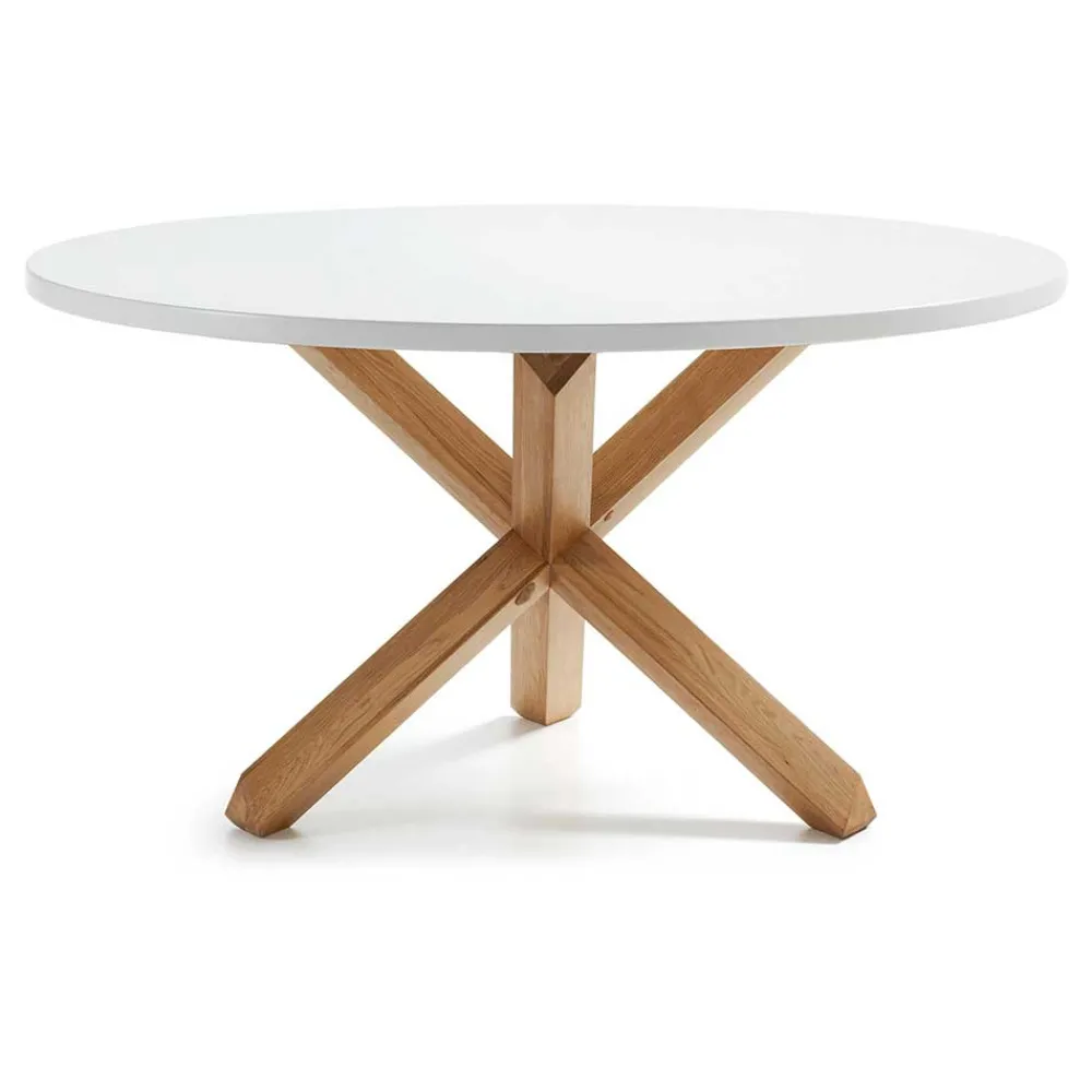 Wohnen Skandinavische Möbel*Runder Scandi Esstisch mit 135 cm Durchmesser - Avenza