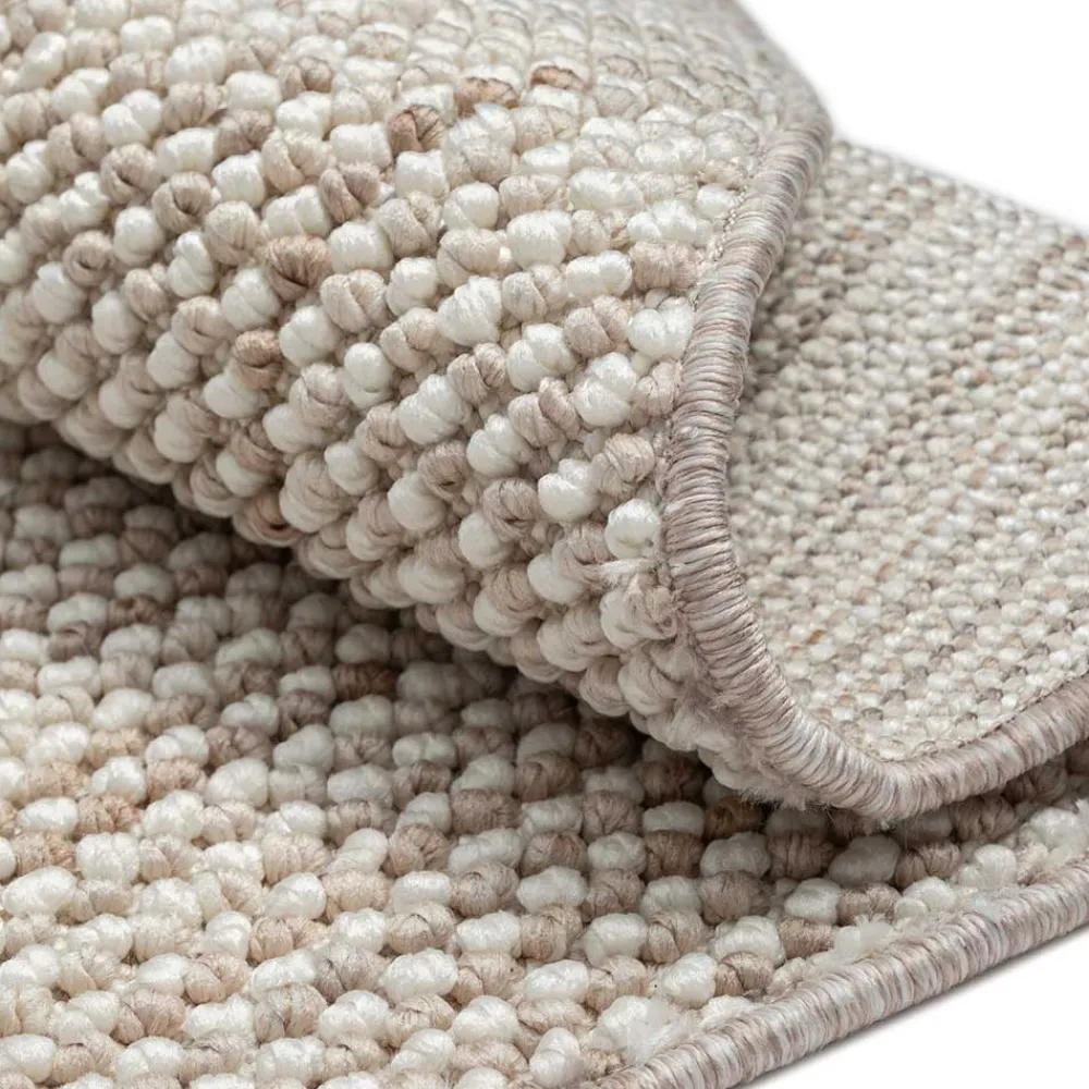 Wohnen Teppiche*Runder Skandi Design Teppich in Sisal Optik - Lephanta