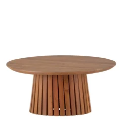 Wohnen Runder Sofatisch auf Säulenfuß - Quincey