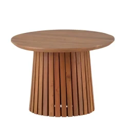 Wohnen Runder Sofatisch auf Säulenfuß - Quincey