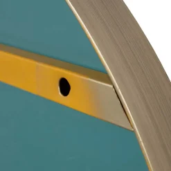 Wohnen Spiegel|Flurspiegel*Runder Spiegel aus Metall in Gold - Megida