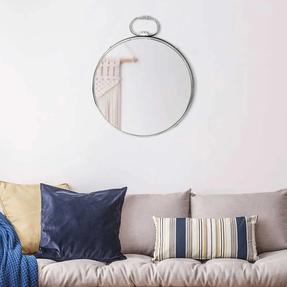 Wohnen Spiegel|Flurspiegel*Runder Spiegel im Taschenuhr Design - Lagusta