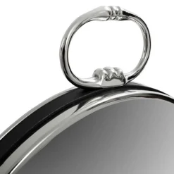 Wohnen Spiegel|Flurspiegel*Runder Spiegel im Taschenuhr Design - Lagusta