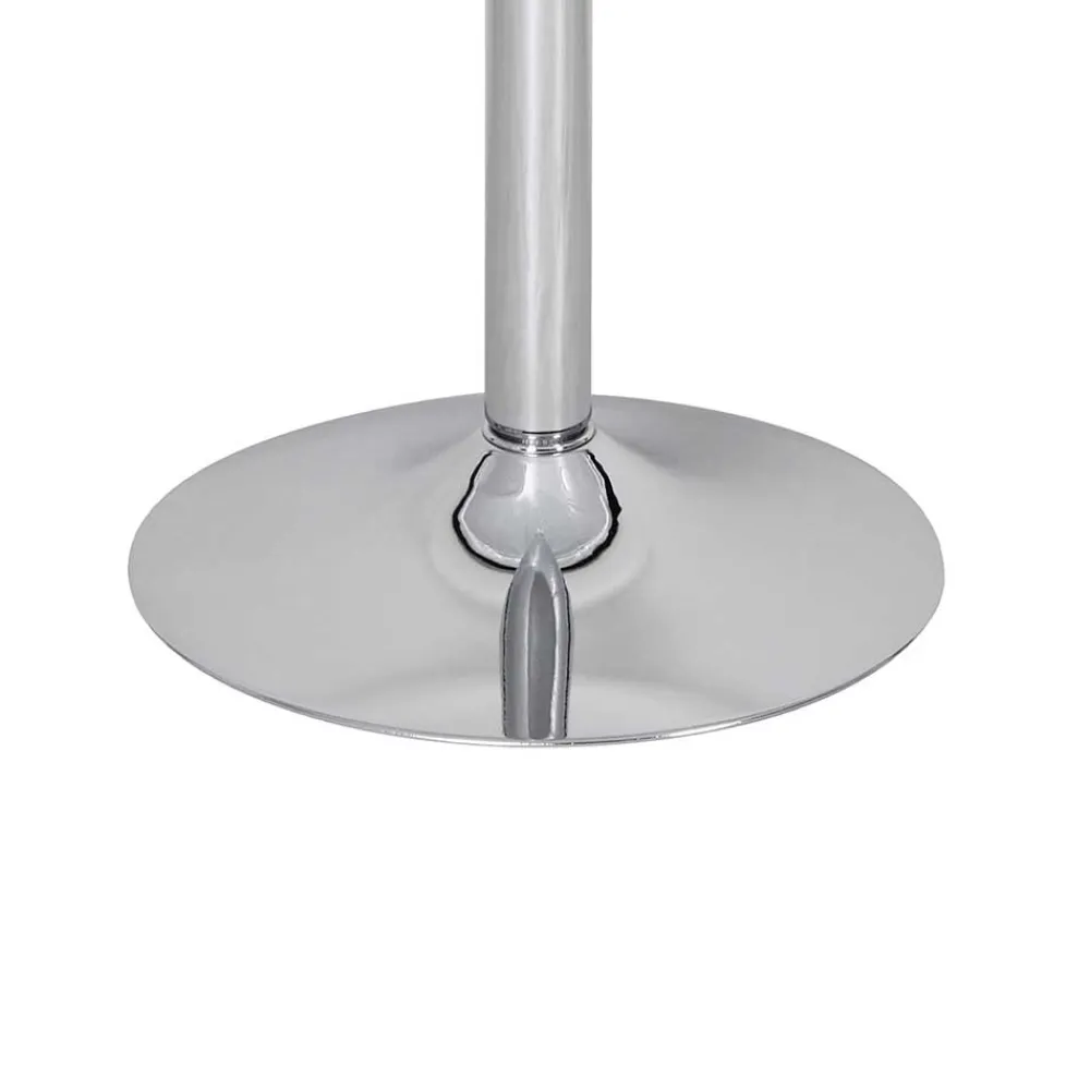 Wohnen Bartische*Runder Stehtisch mit Glasplatte - Actives