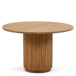 Wohnen Runder Säulentisch im Skandi Design - Ilvenda