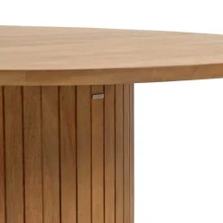 Wohnen Runder Säulentisch im Skandi Design - Ilvenda