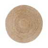 Wohnen Teppiche*Runder Teppich aus Jute Natur - Nabrosia