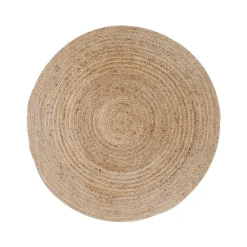 Wohnen Teppiche*Runder Teppich aus Jute Natur - Nabrosia