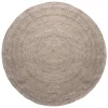 Wohnen Runder Teppich aus Wolle und Baumwolle - Marciraso