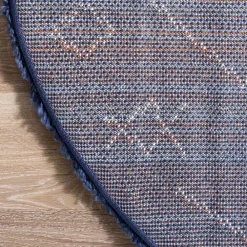 Wohnen Runder Teppich mit Ethno Muster - Myron