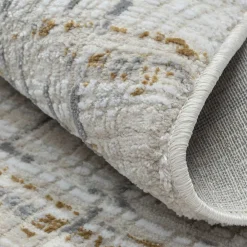 Wohnen Runder Teppich mit Hoch-Tief-Struktur - Neverdo