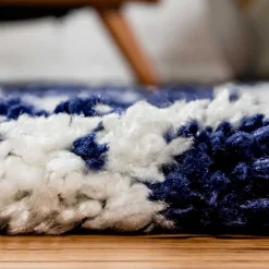 Wohnen Teppiche*Runder Teppich mit hohem Flor 150 cm - Cranita