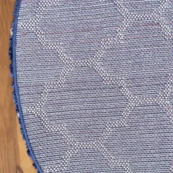 Wohnen Teppiche*Runder Teppich mit hohem Flor 150 cm - Cranita