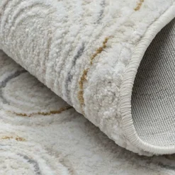 Wohnen Runder Teppich mit Spiralmuster - Sesedra