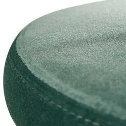 Wohnen Barhocker|Hocker*Runder Tresenhocker in Grün Samtsitz - Coulien