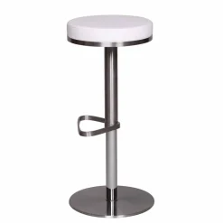 Wohnen Runder Tresenhocker Janetta mit Höhenverstellung