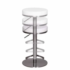 Wohnen Runder Tresenhocker Janetta mit Höhenverstellung