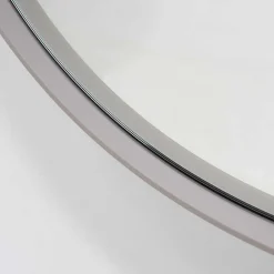 Wohnen Runder Wandspiegel in Taupe - Andrac